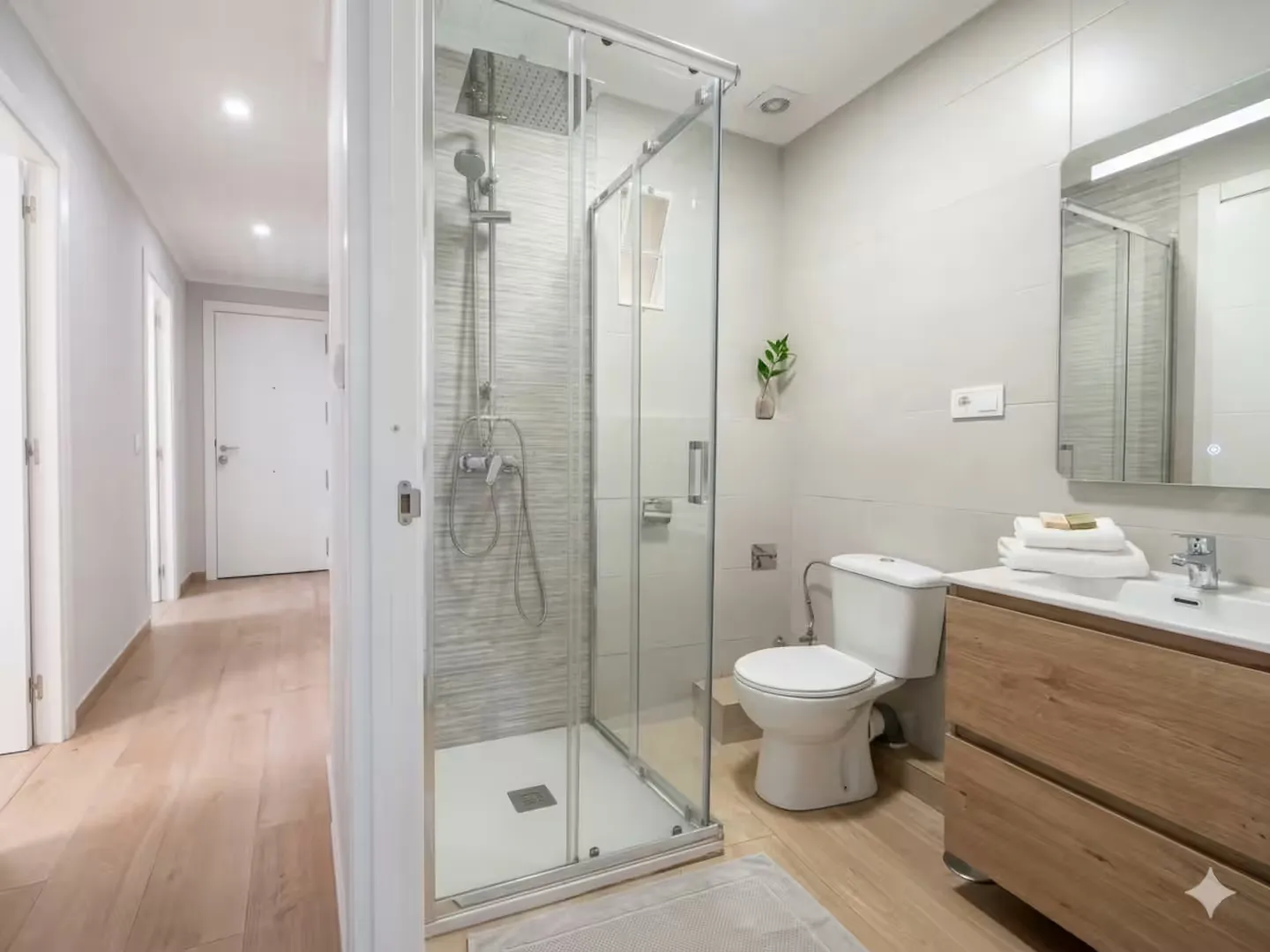 Baño completo moderno
